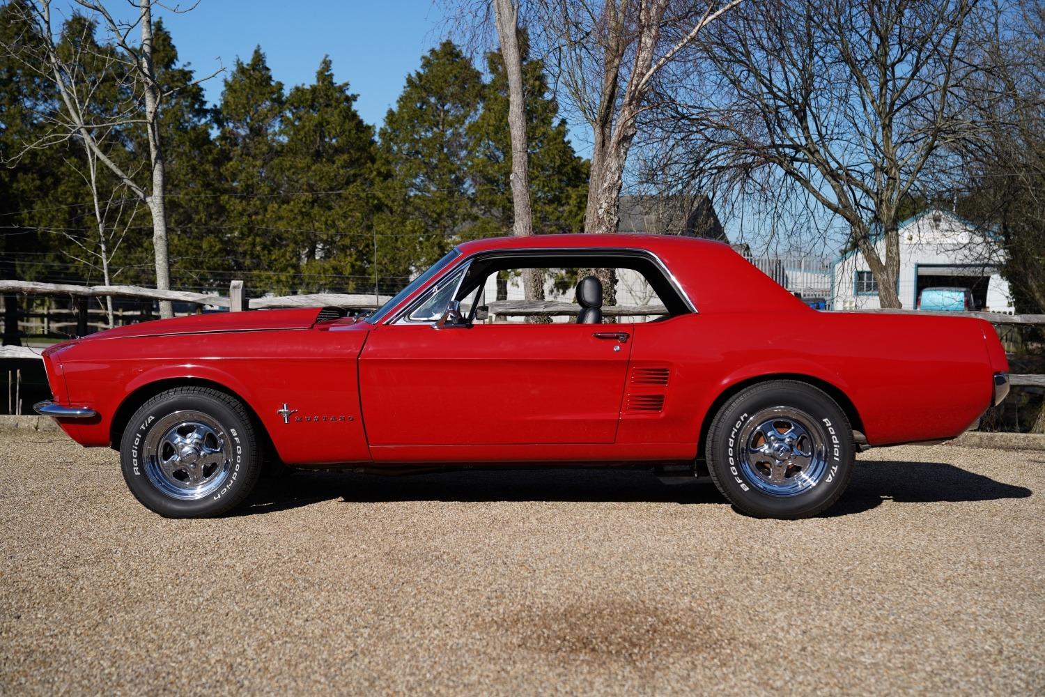 1968 Ford Mustang Cherry Red