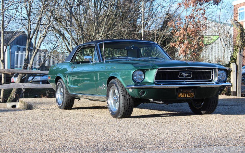 1968 Ford Mustang 302 Auto Coupe Highland Green