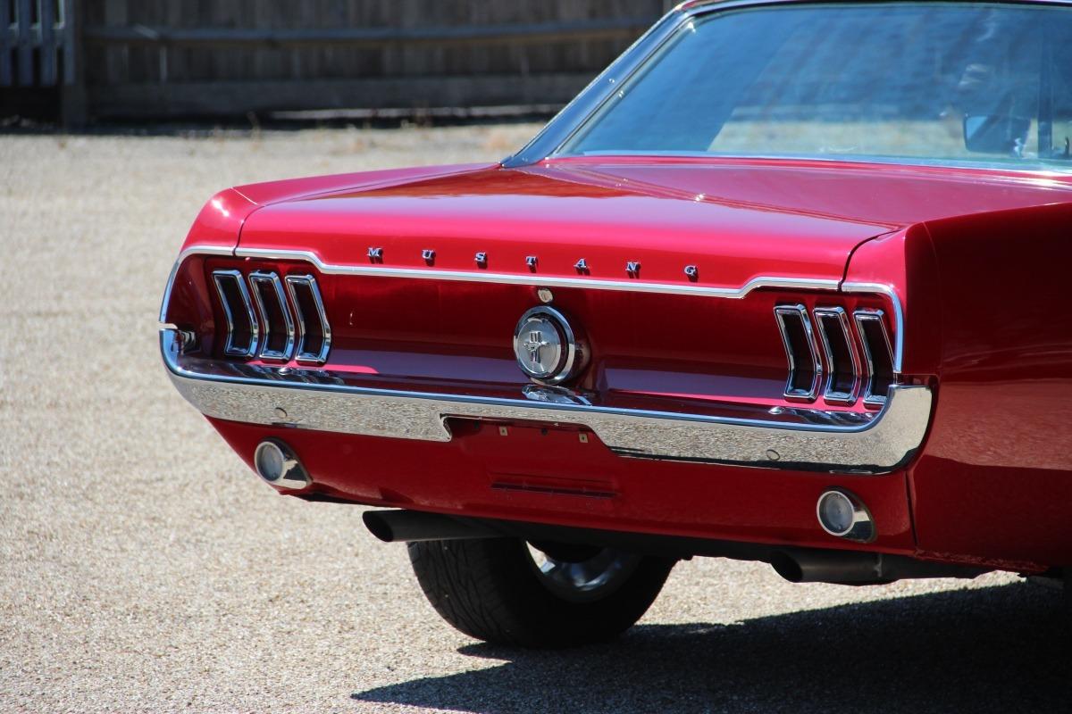 1967 Ford Mustang 289 Coupe Auto Red Metallic - Muscle Car
