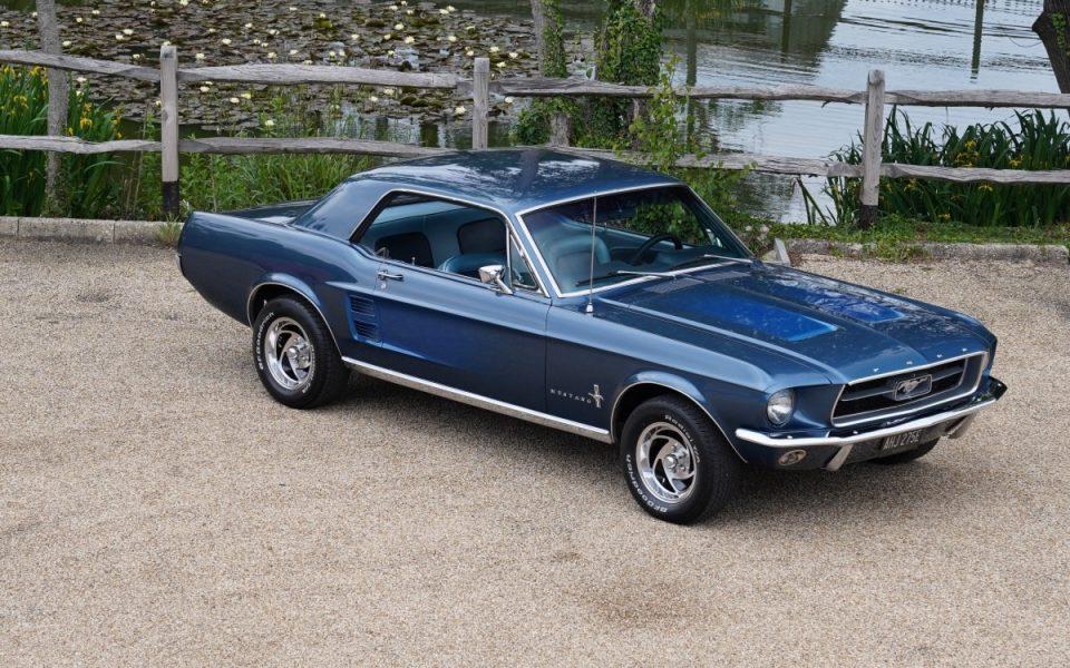 1967 Mustang Baby Blue