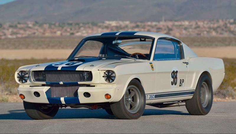 Caption: World's Most Expensive Mustang 1968 Ford Mustang Shelby GT350R