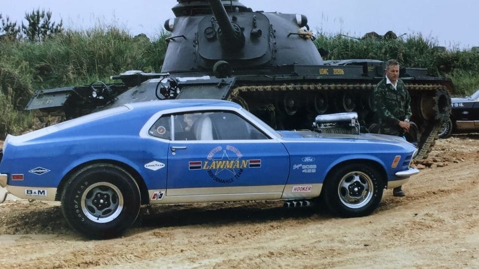 Lawman Mustangs and the 1970 Military Performance Tour