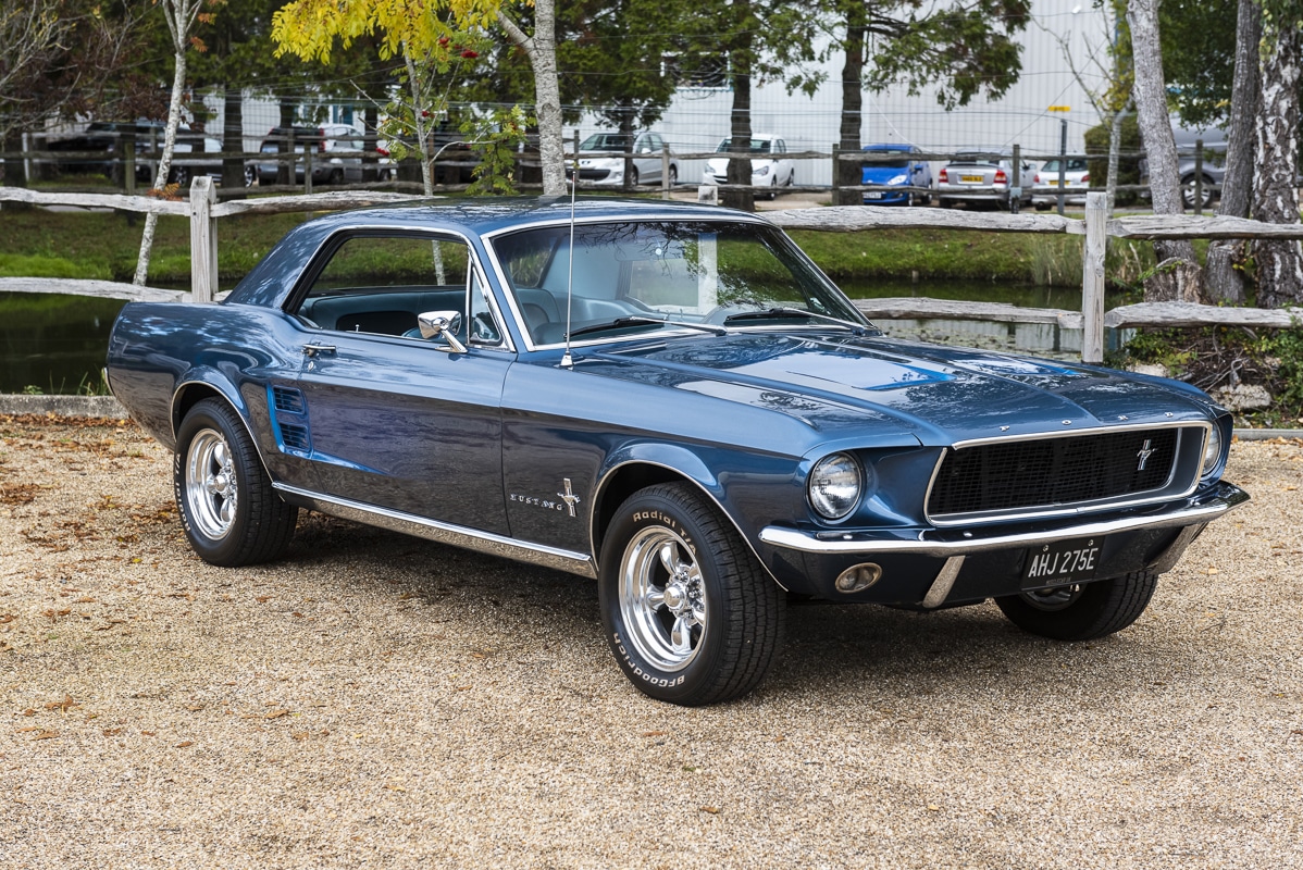 1967 Ford Mustang 289 Automatic Coupe Arcadian Blue SOLD - Muscle Car