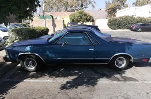 el camino car for sale wife