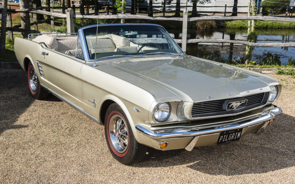 1966 Mustang Convertible 289 V8 Deluxe Automatic.