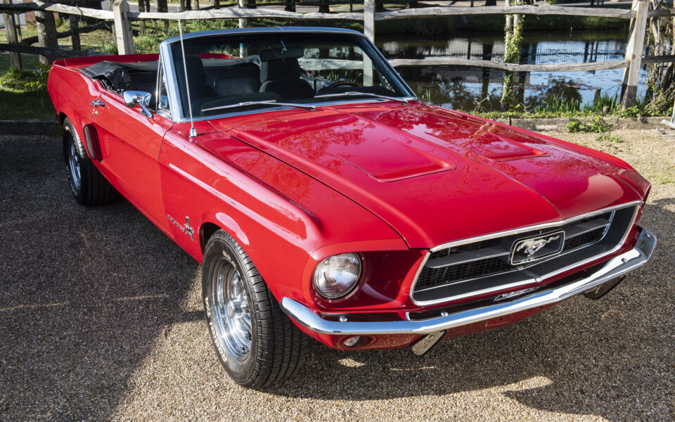 1967 Ford Mustang Convertible 289 Automatic. Show Winner
