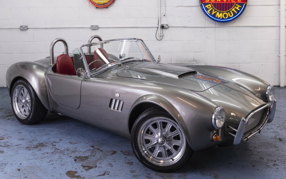 Ac Cobra  by Pilgrim Motorsports,2017, Factory built, one owner, Chevrolet V8 only 700 miles from new. Video coming.